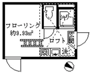 フェリスカーサ【2階】の間取り