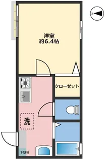 パルモKS【2階】の間取り