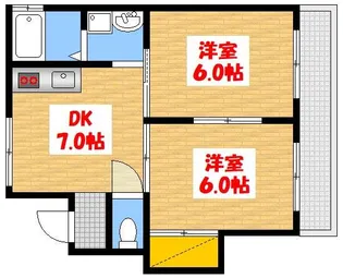 シーサイド90【2階】の間取り