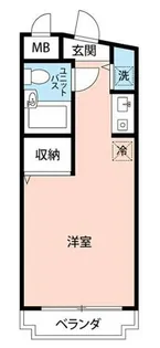 マイナビSTAYパレス新百合ヶ丘【4階】の間取り