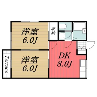 AYグランディス【1階】の間取り