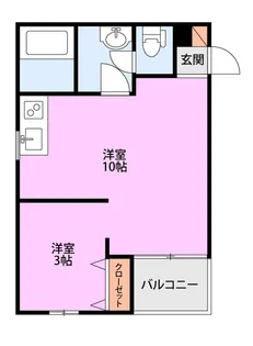 L collection【2階】の間取り