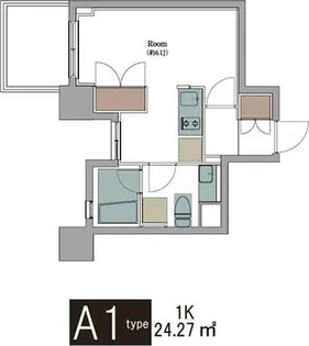 エルプレイス東神奈川【9階】の間取り