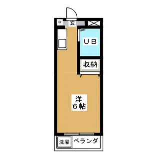 アネックス武蔵台【3階】の間取り