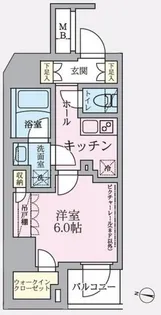 ARKMARK中野【4階】の間取り