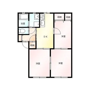 セレーノ B【2階】の間取り