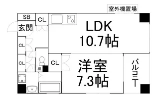 KHE【5階】の間取り