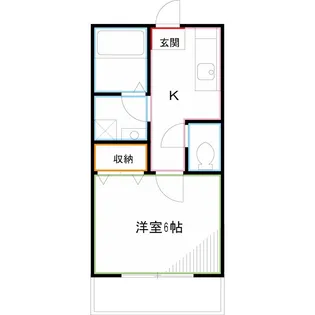 サニーコート【2階】の間取り