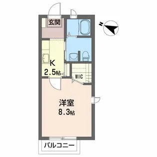 メゾン・ド・ソレイユA【2階】の間取り