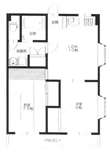 波多野ビル【2階】の間取り