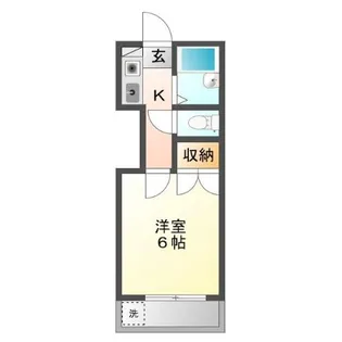 ローズハイツ高屋【2階】の間取り