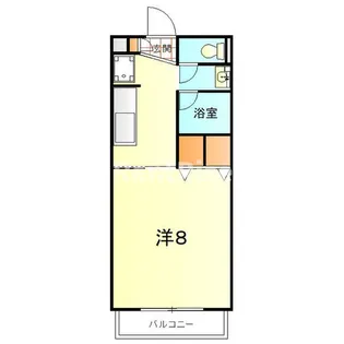 パークハイツプチ【2階】の間取り