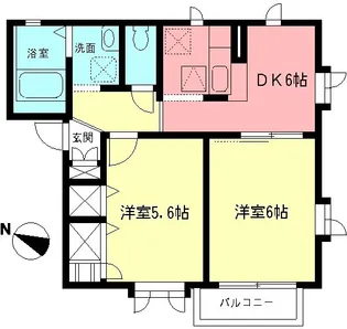 エメロード【1階】の間取り