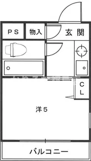 チアモ黒田【3階】の間取り