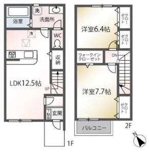 Fアネックスの間取り