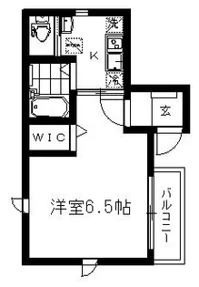 セノーテスクエア【1階】の間取り
