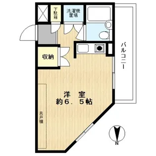 ジュネス市ヶ尾【2階】の間取り