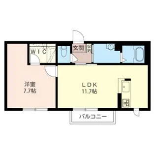 プランドールMII【1階】の間取り