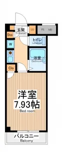 ビスタシュプリーム【1階】の間取り