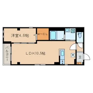 Bella Luce Nagami【2階】の間取り