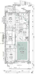 ローヤルシティ北本【5階】の間取り