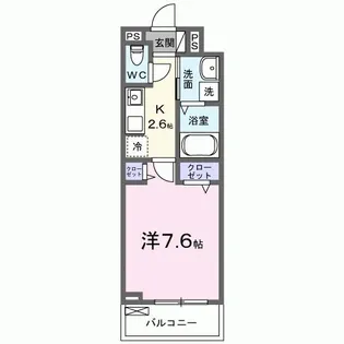 プレッソパーク【2階】の間取り