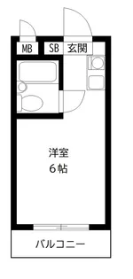 アートイン豊玉【4階】の間取り