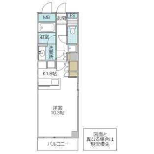 あむねす・ みと【5階】の間取り