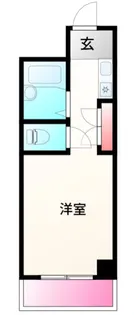 共立リライアンス四谷5【1階】の間取り
