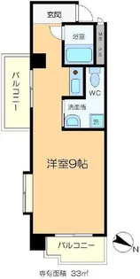 ホワイトコートII【5階】の間取り