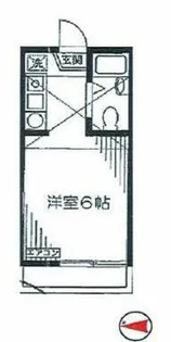 センチュリー栗原【2階】の間取り