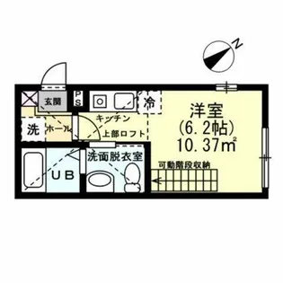 BRICK HOUSE 横浜【1階】の間取り