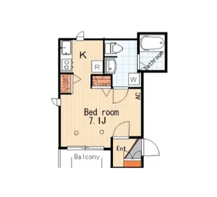 Lieben Heim【3階】の間取り