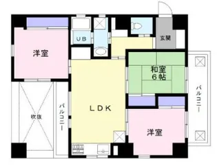 エニックス蔵前【5階】の間取り