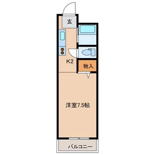 洞口ビル【2階】の間取り