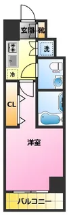 レアライズ武蔵小杉II【3階】の間取り
