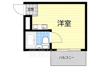 朝日マンション【2階】の間取り