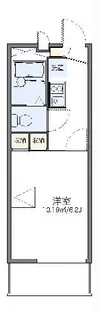 レオパレス今泉【2階】の間取り