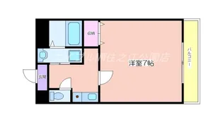 グリーンマンション今宮【4階】の間取り