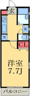 アンジェリーク【2階】の間取り