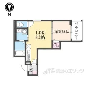 FASECIARAPIDE【2階】の間取り