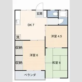 藤橋ビル【2階】の間取り