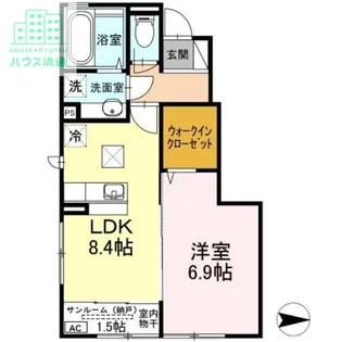 R・フィールド【1階】の間取り