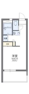 レオパレスブライト【1階】の間取り