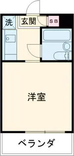 トップ三軒茶屋第4【4階】の間取り