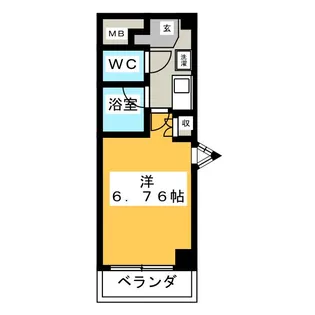 グレイス国府宮【2階】の間取り