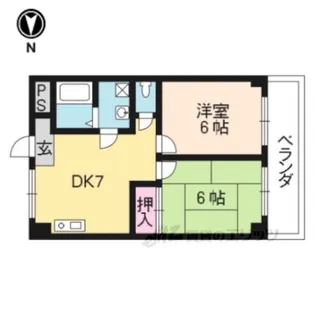 ローズハイム【3階】の間取り