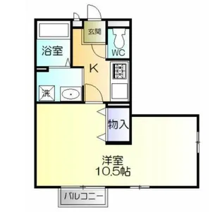 エチュード関口【2階】の間取り