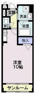 メルベーユ【2階】の間取り