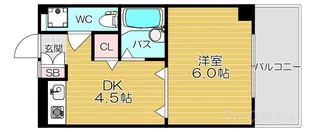 ネオユニベールI【4階】の間取り
